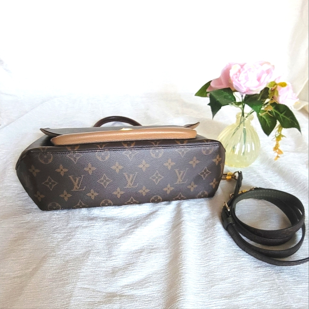 LOUIS VUITTON Monogram Canvas & Sesame Marignan Bag - Picture 6 of 14